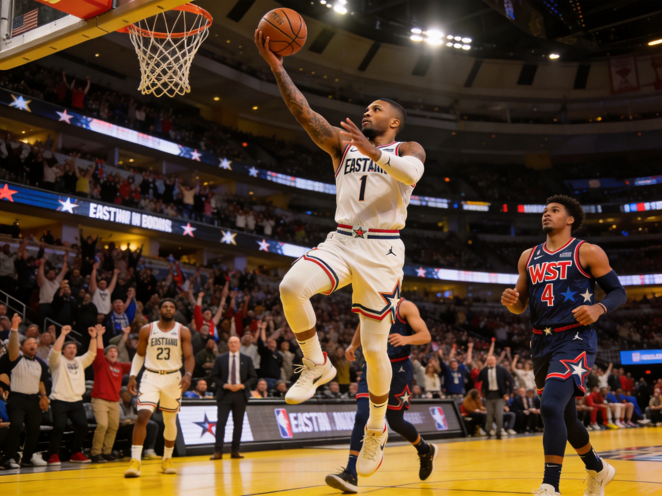 NBA全明星赛精彩集锦